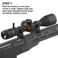 DISCOVERYOPT Optics ED GEN II 3-15x50SFIR Rifle Scope FFP 0.1 MRAD Illuminated Reticle 30mm Tube