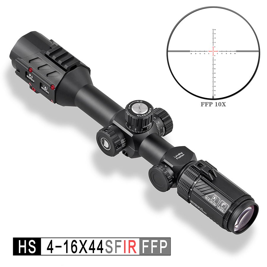 Discoveryopt Rifle Scopes First Focal Plane HS 4-16X44SFIR Tactical Hunting Scope