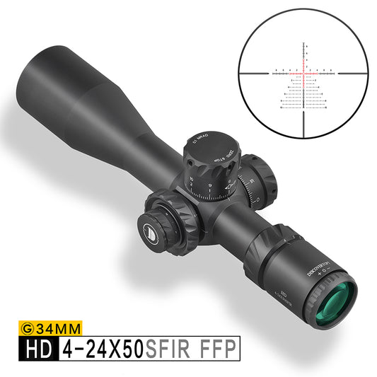 Ship from poland HD 4-24X50SFIR ZEROSTOP turret airgun riflescope