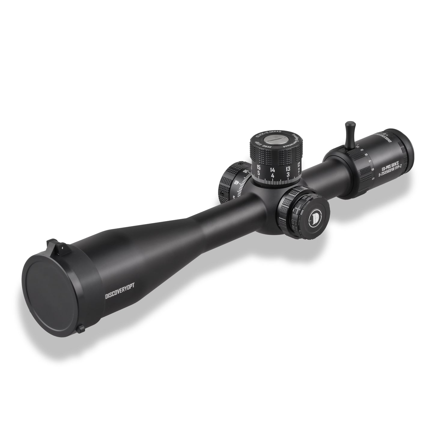 Discoveryopt riflescope ED-PRS GENII 5-25x56SFIR FFP black gun scope