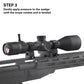 DISCOVERYOPT Optics ED GEN II 3-15x50SFIR Rifle Scope FFP 0.1 MRAD Illuminated Reticle 30mm Tube