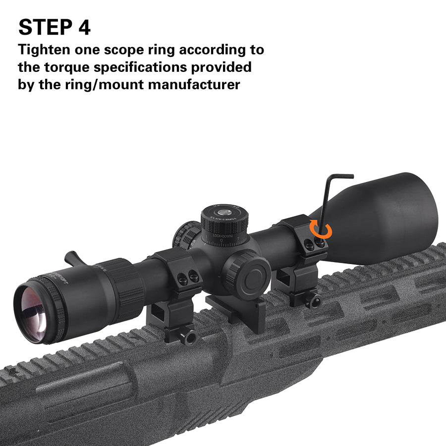 Ship from Poland ED 4-20x52 Rifle Scope, 34 mm Tube, First Focal Plane, Color: Black / Free Shipping