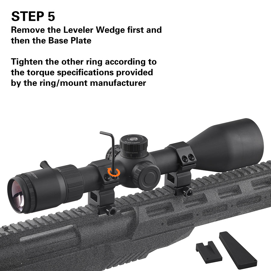 DISCOVERYOPT Optics ED GEN II 3-15x50SFIR Rifle Scope FFP 0.1 MRAD Illuminated Reticle 30mm Tube