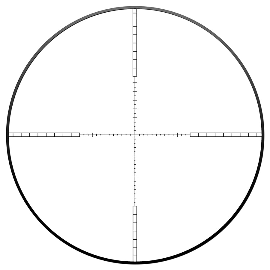 Discoveryopt 3-12x42 mm 1in Tube Second Focal Plane (SFP) Rifle Scope, Color: Black, Tube Diameter: 1 in