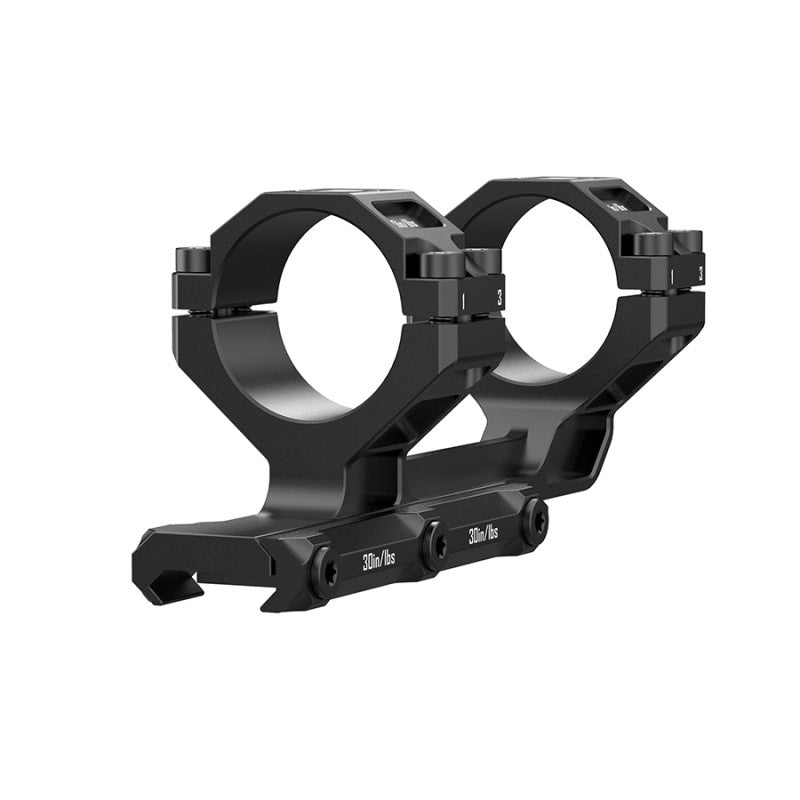 0 MOA Scope Mount, 30mm Cantilever Mount, 1.5inch Scope Mount, Picatin