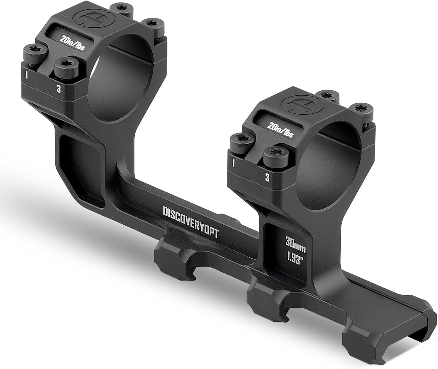 Cantilever Scope Mounts | One-Piece 0 MOA 34mm or 30mm Tube