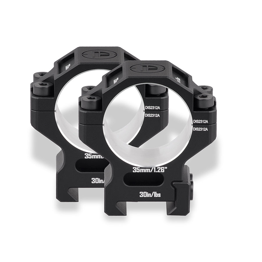 7075 Series Aluminum Scope Rings - Medium Profile 25.4mm/30mm/34mm/35mm Scope Mount for Picatinny Rail