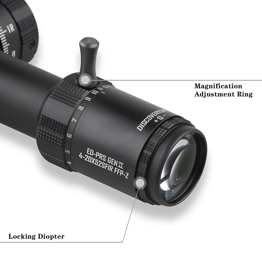 ED-PRS GEN2 4-20X52SFIR FFP-Z-MRAD Diameter:34MM Optics Scope