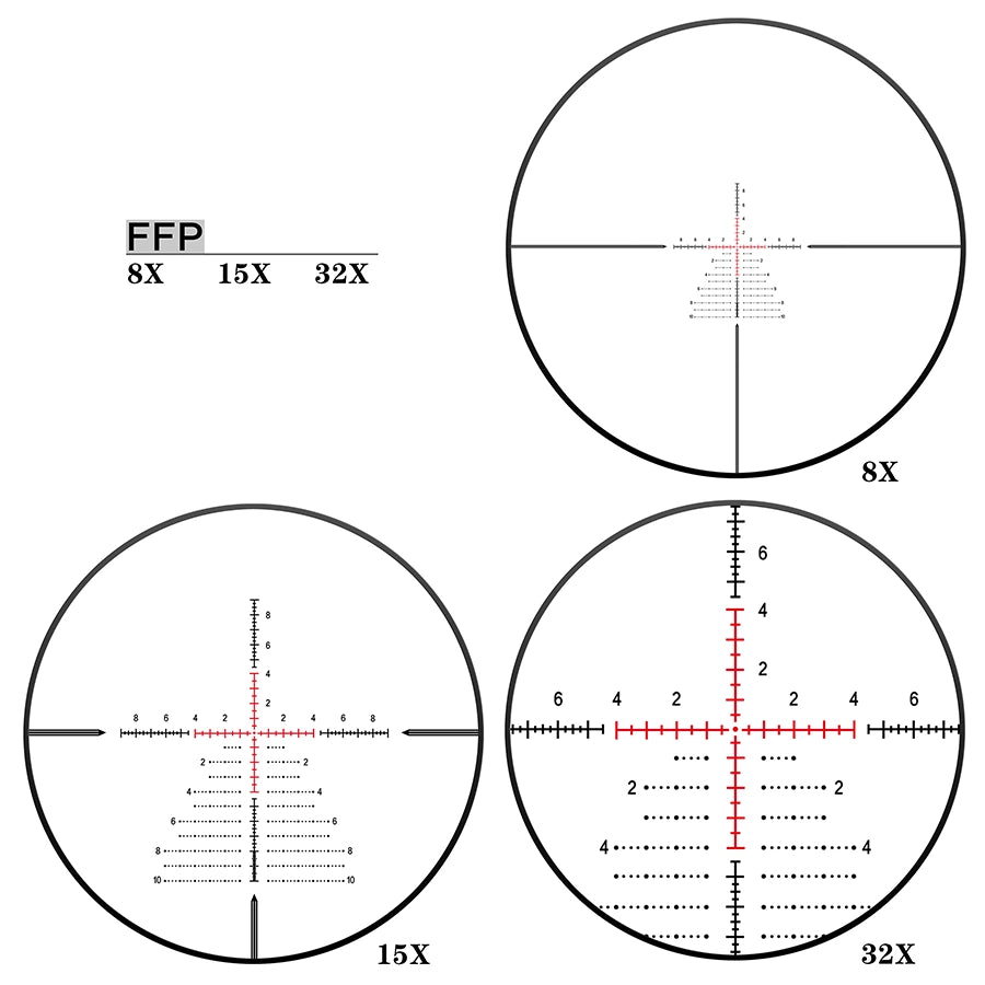 LHD 8-32X56SFIR FFP-Z optics Scopes