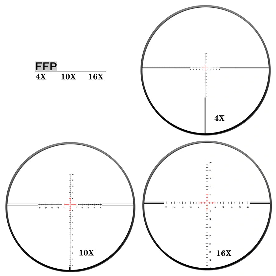 HT GENII 4-16X44SFIR FFP-MOA Diameter:30MM Optics Scopes