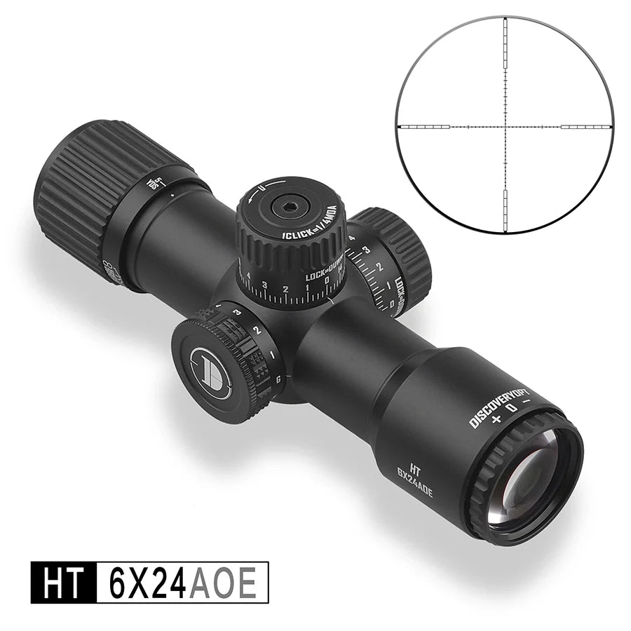 HT 6X24AOE-SFP-MOA Tube Diameter:30MM Short Optics Scope