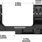 Cantilever Scope Mounts | One-Piece 0 MOA 34mm or 30mm Tube