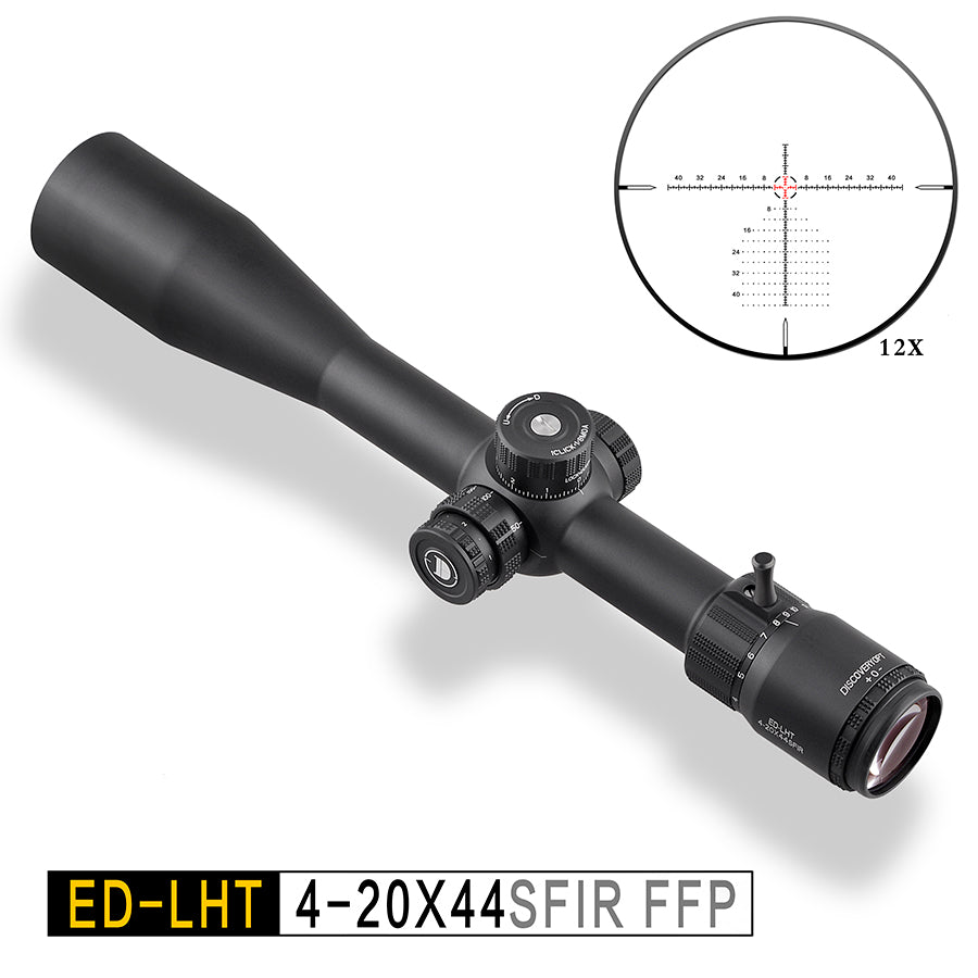 Brand New High Quality Product ED-LHT 4-20X44SFIR FFP Riflescope for hunting