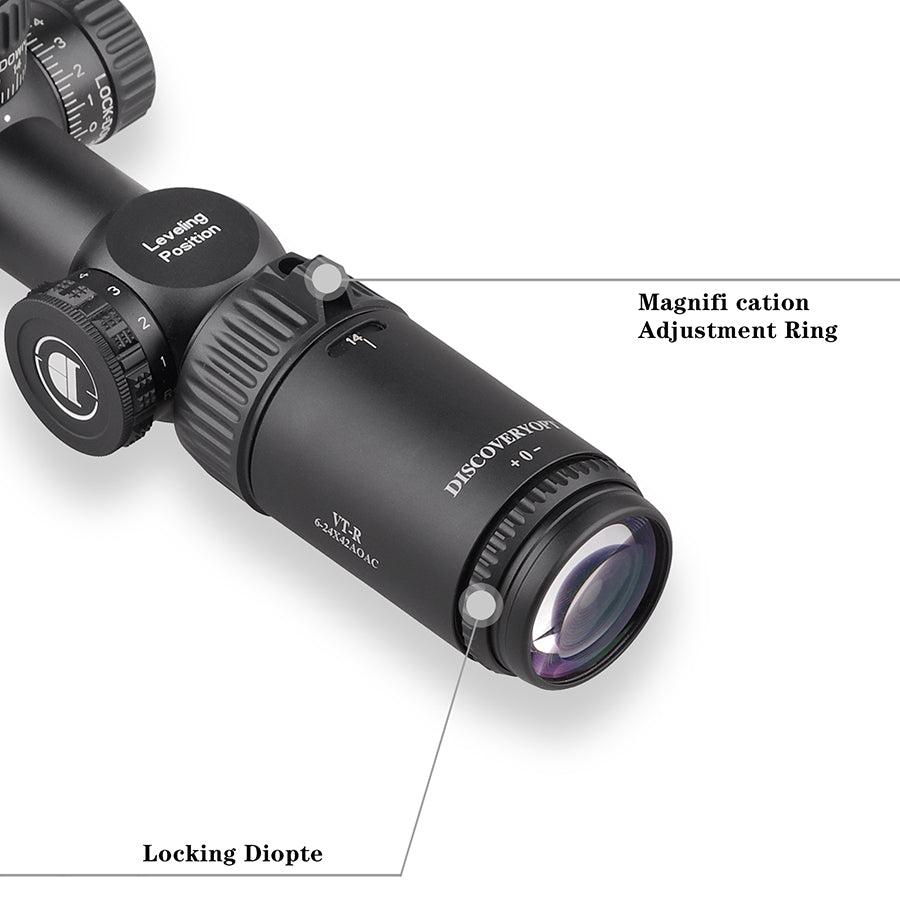 Outdoor sports Discovery VT-R 6-24X42AOAC Optics sight Tactical for Hunting