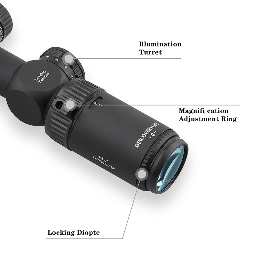 Air gun scope Optics VT-Z 4-16X42SFIR FFP for hunting weapons gun