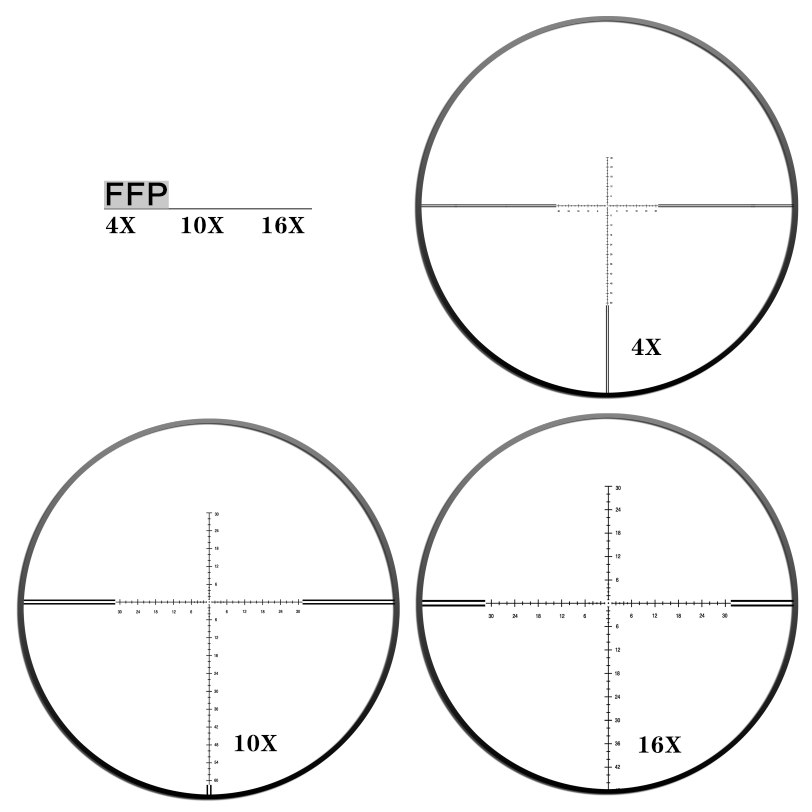 Rifle Scopes Discovery First Focal Plane HS 4-16X44SFAI Sights Tactical Hunting Shooting Scope