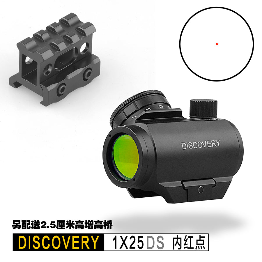 RD 1X25DS Light Weight Red Dot Sight with Clear and Bright Dot